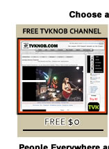 Join TVKNOB.com for Your Free Channel!